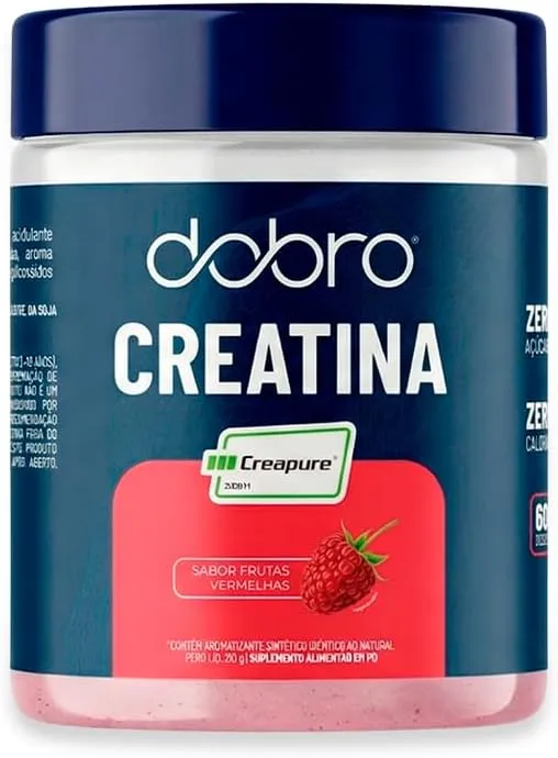 Dobro Creatina Creapure Frutas Vermelhas